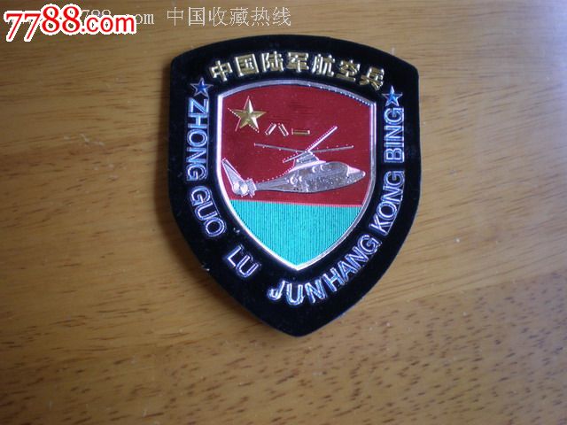 中国陆军航空兵衣服的空勤臂章-中国武警现在