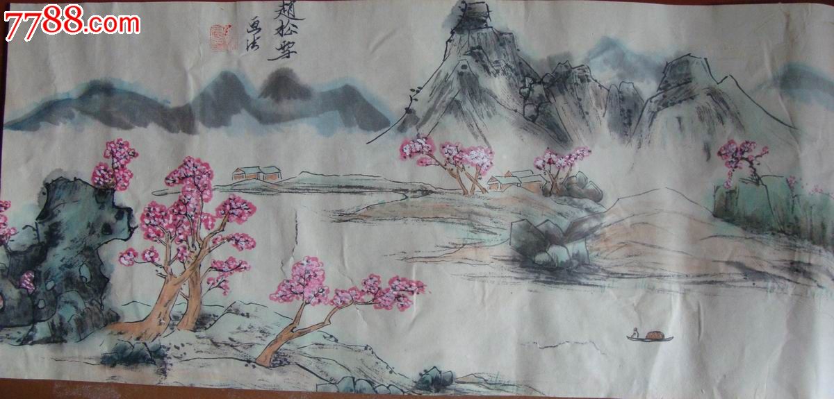 我想画水彩画可以用宣纸来画吗?用宣纸画的话