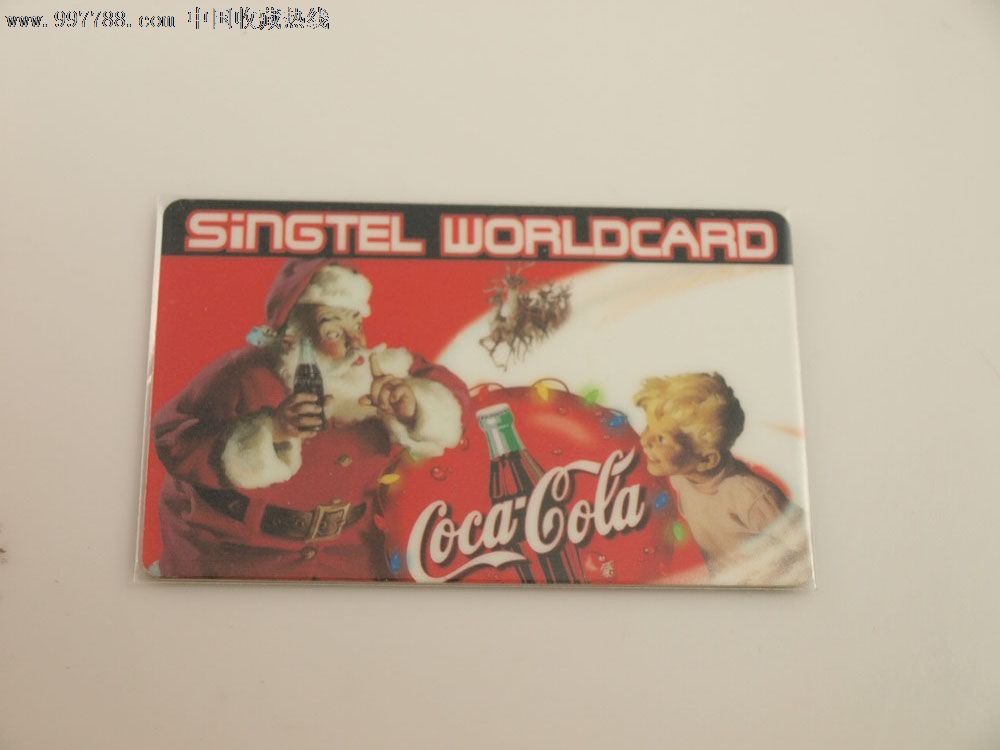 新加坡电话卡-圣诞老人-价格:10元-se1227818