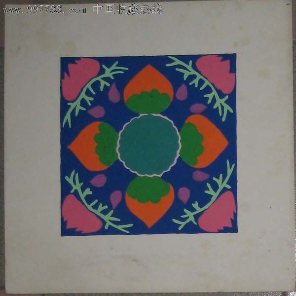 手绘装饰画--花卉14(水粉画),水粉\/水彩原画,水