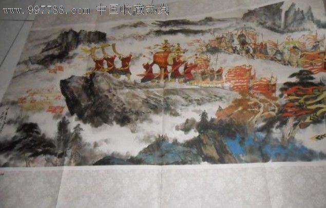 2开---精美画十面埋伏1.2.3全老版共3张-价格:1