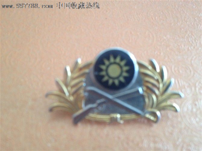 国军陆*徽章金色,军功章/勋章,其他军队纪念章,国军/国民党军,中国