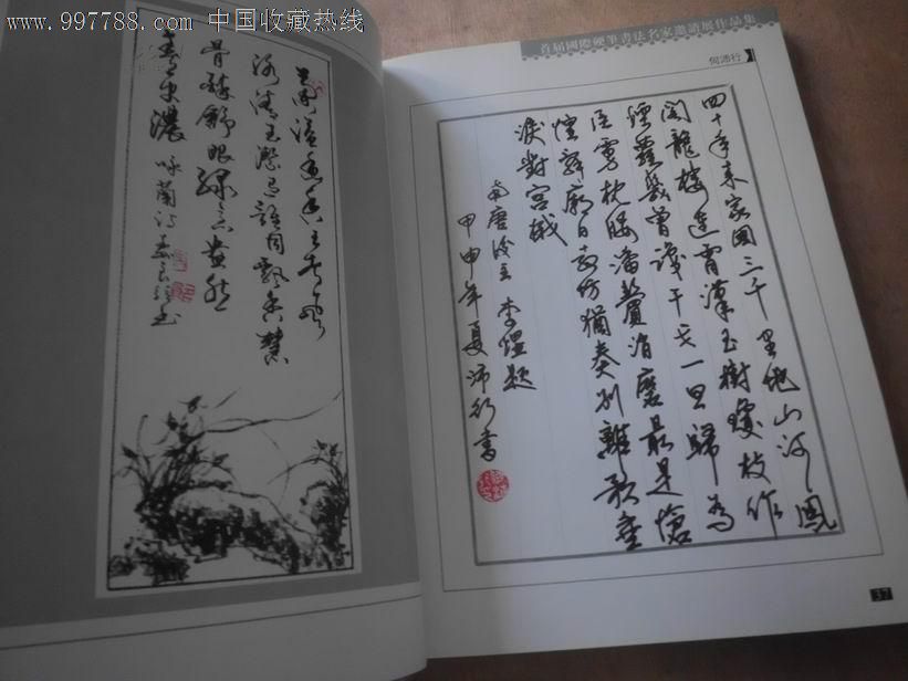 首届国际硬笔书法名家邀请展作品集_字帖_童