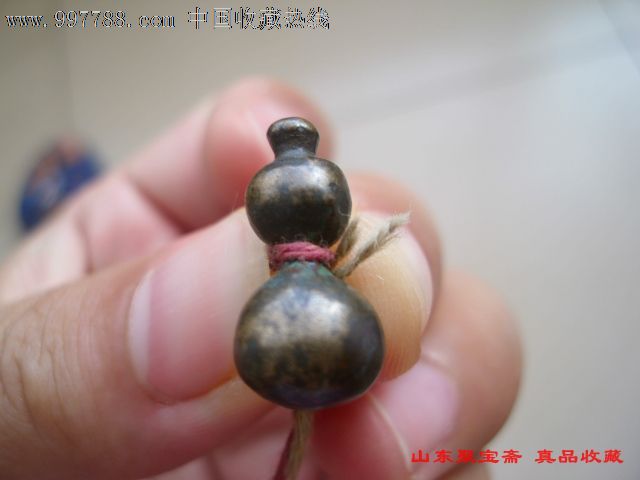 小巧可爱清末民国铜葫芦挂件小丫丫葫芦铜挂件饰品避邪铜玩件老铜葫芦