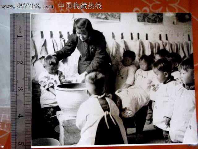 大跃进中的生产队幼儿园,老照片【长春园电影海报藏馆】_第1张_七七八