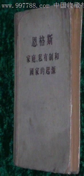 恩格斯家庭、私有制和国家的起源,其他文字类