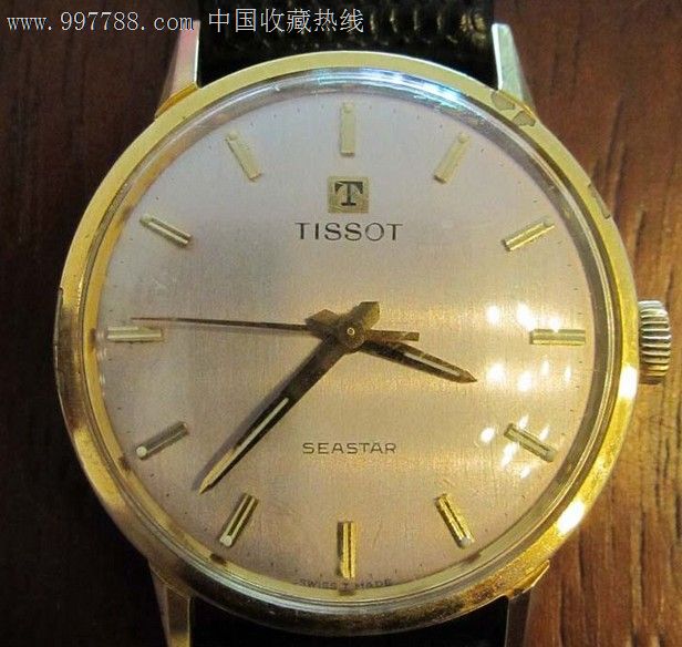 tissot天梭seastar包金超薄男表机械表老表_手表/腕表_第1张_七七八八