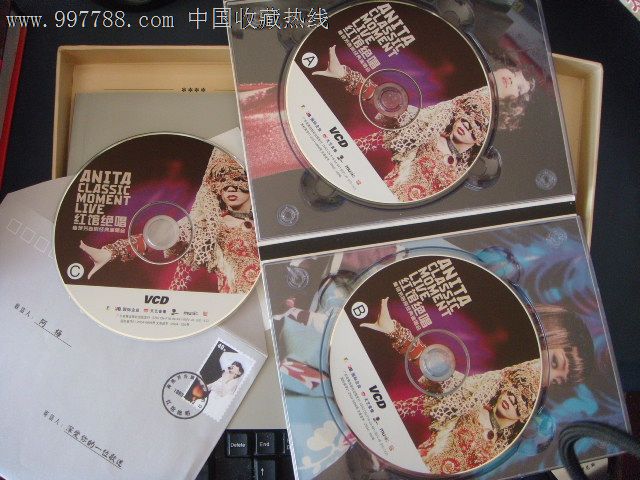 梅艳芳-红馆绝唱梅艳芳告别经典演唱会3vcd(赠品全)天艺音像l-711