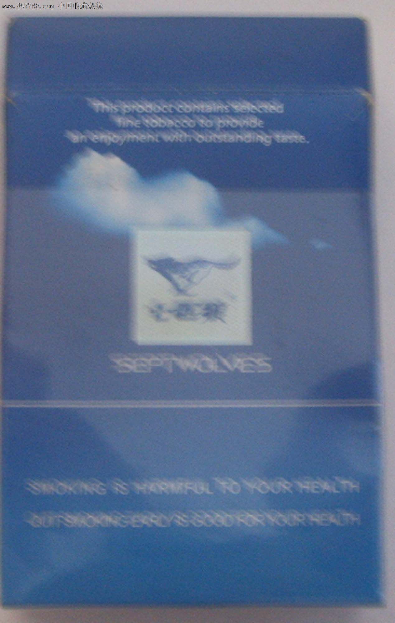 蓝七匹狼烟盒-烟标\/烟盒--se12969008-零售