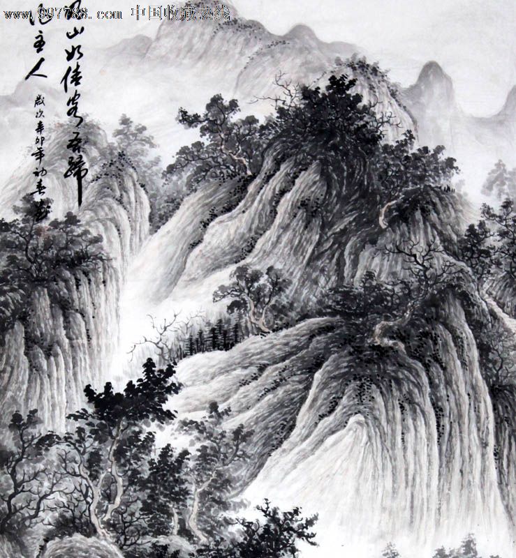 山水画/四尺/好山好水/21423_价格630元【雅特画廊】_第2张_中国收藏