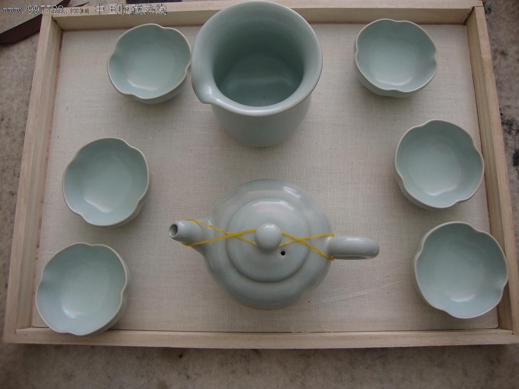 汝瓷茶具-青白瓷/影青瓷--se13200417-零售-景德镇珠山 ...