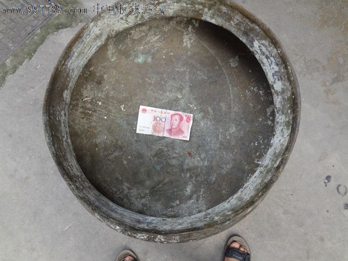 超大古代行军铜锅8500