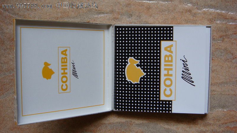 古巴“高希霸”迷你雪茄盒,烟标\/烟盒,卡标,条码标,正常流通标,单标,其他长度,直横不分,其他题材,海外,10支装,立体\/3D标,纸质,se13391255,零售,中国收藏热线