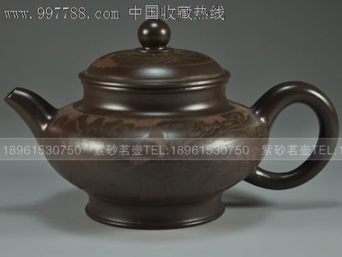 宜兴原矿\/手工正品紫砂壶\/陆建平手拉壶\/水扁-