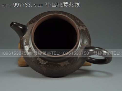 宜兴原矿\/手工正品紫砂壶\/陆建平手拉壶\/水扁-