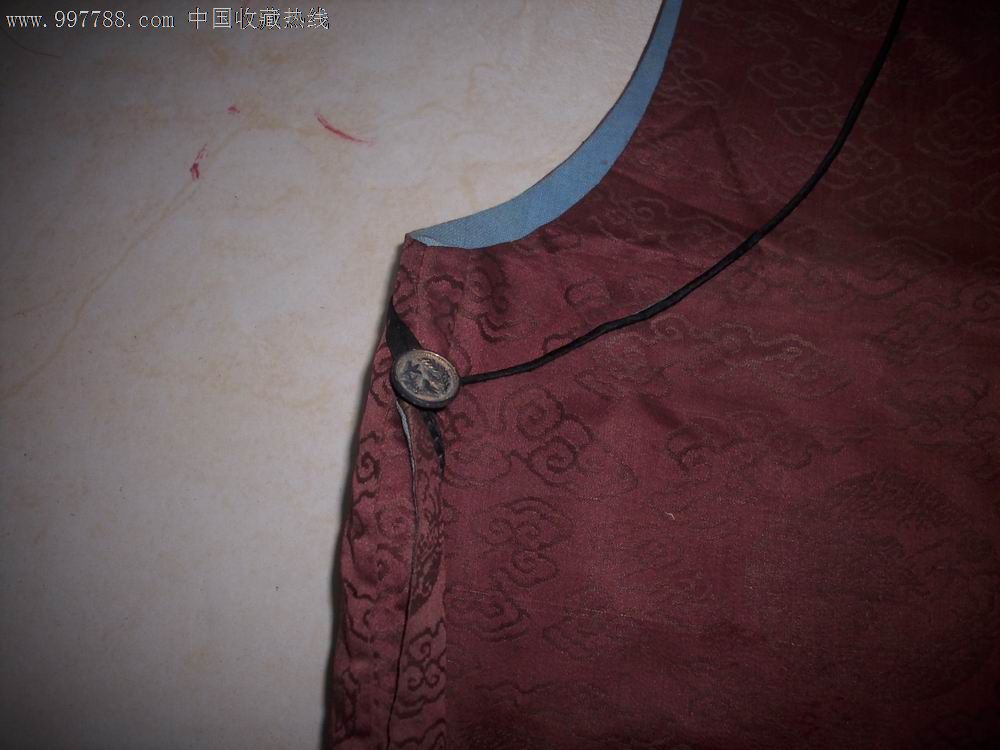 清代丝绸--<em>男士</em>上衣\ <em>马甲</em>!带原扣子。<em>尺寸</em>67//