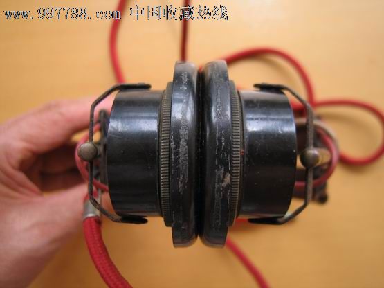 头戴式早期上海青年牌耳机子_耳机\/耳塞_笨鸟