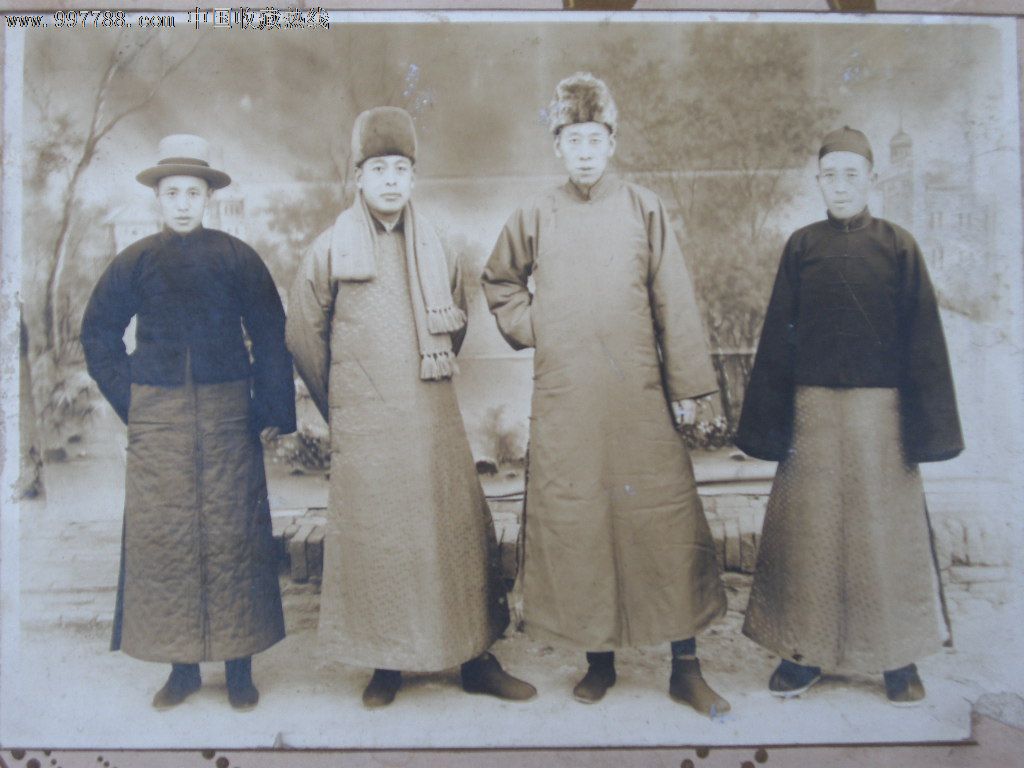 民国老照片朋友合影照-价格:280元-se14254765-老照片-零售-中国收藏热线
