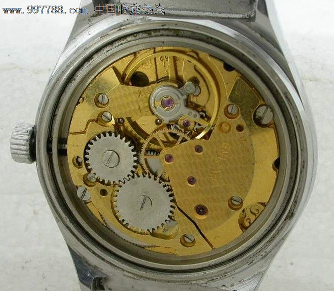 老手表古董表瑞士表英纳格单日历机械腕表,手