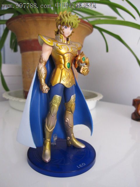 正版万代圣斗士星矢圣衣神话1代狮子座黄金圣斗士人偶手办_价格28元