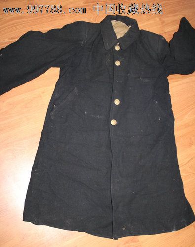 海军呢子大衣,旧军服,军大衣,五十年代(20世纪