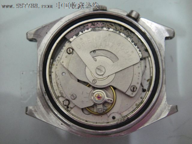 三星双狮21钻自动机械表机芯字样46943,手表