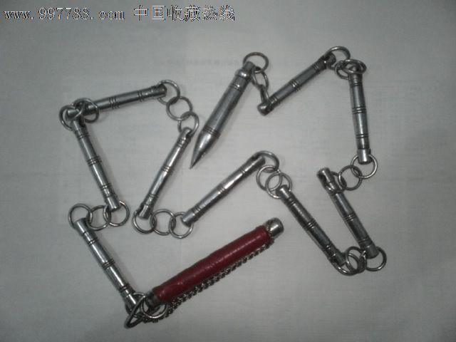 铁九节鞭一个-价格:150元-se14737000-铁兵器-零售-中国收藏热线