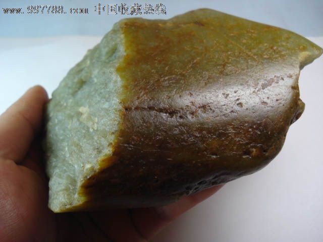 和田玉籽料原石怎样看真假