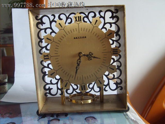 日本早期的稀有品种全铜电子钟,座钟\/落地钟,西