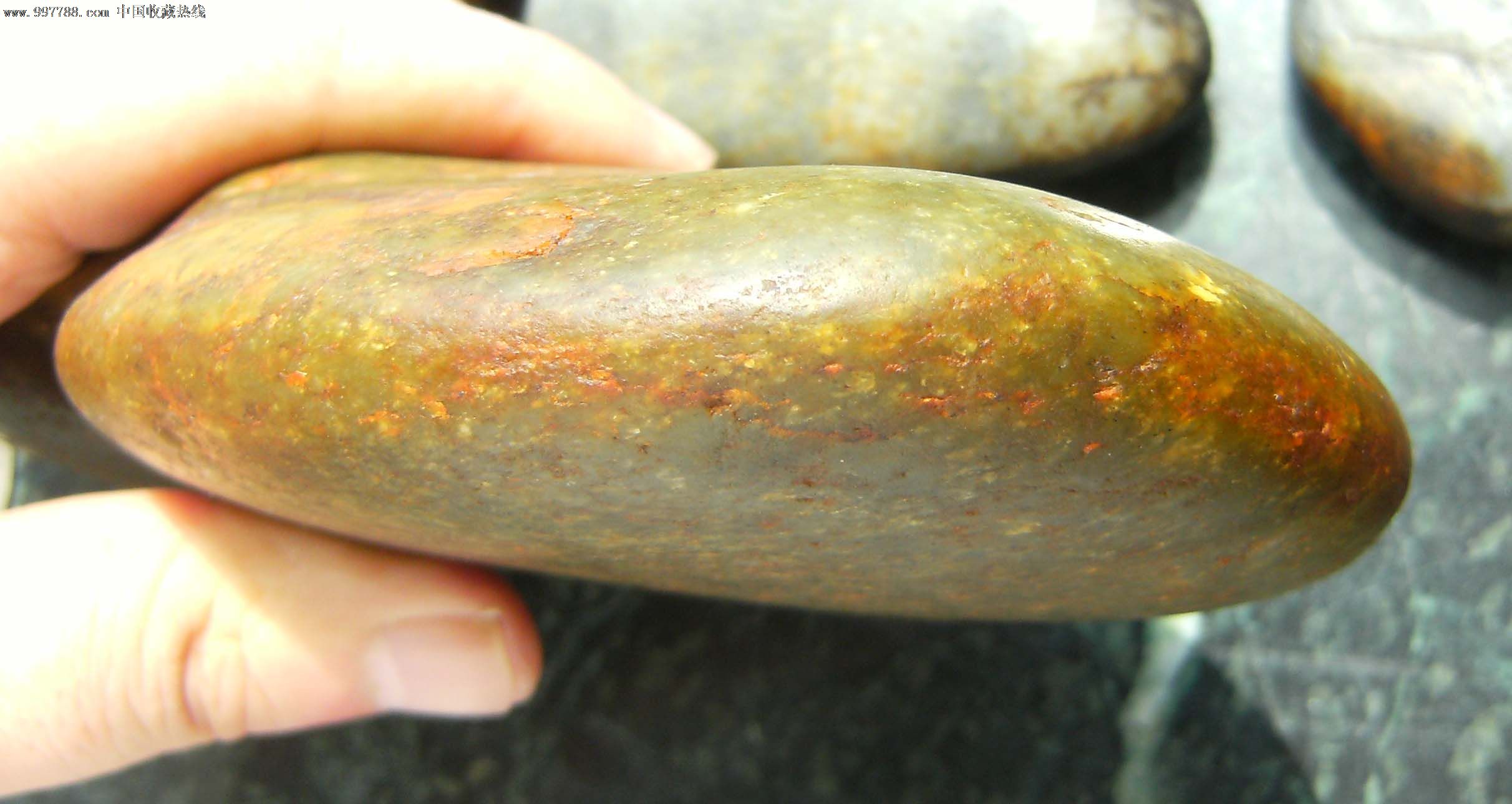 和田玉籽料原石H012_和田玉_蒙古风物【中国收藏热线】