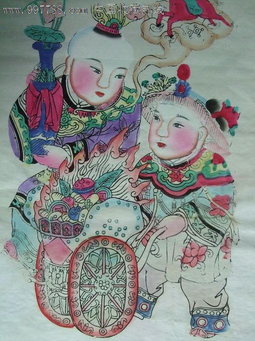 杨柳青年画版画