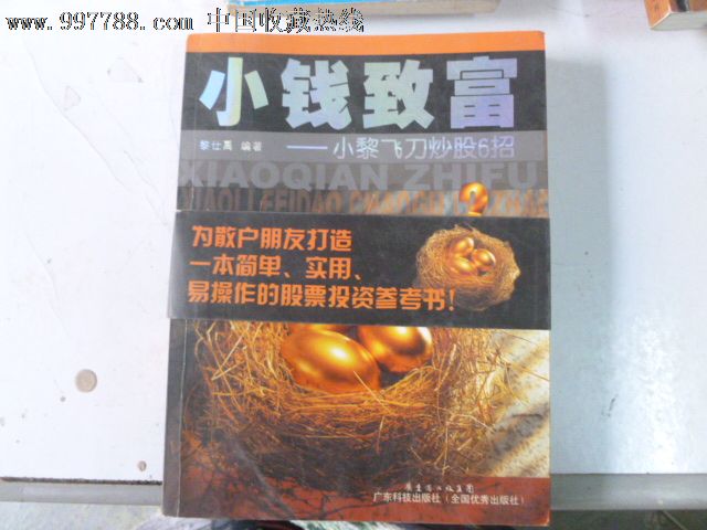 小钱致富--小黎飞刀炒股6招(第2版)黎仕禹 作者