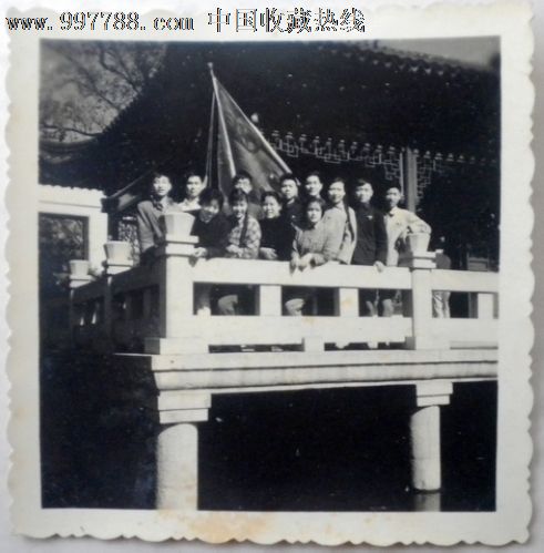 团旗下的合影-价格:5元-se15123716-老照片-零