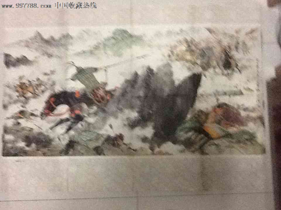 著名画家颜梅华画十面埋伏教学张_三大漫画_夸张名人挂图图片