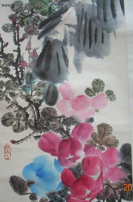 王一鸣精品蔷薇-se15251712-花鸟国画原作-零售-7788