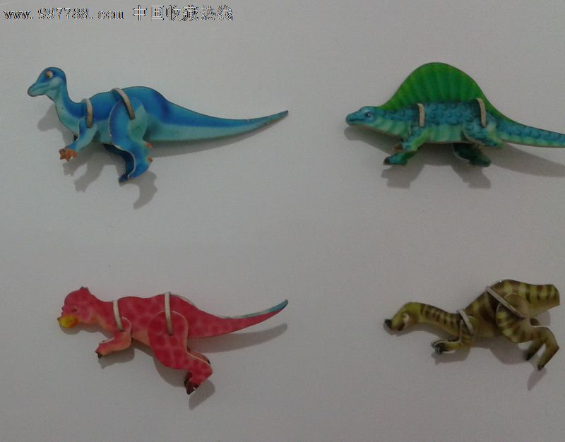 方便面之玩具:幼儿拼图--小恐龙-拼图--se1526