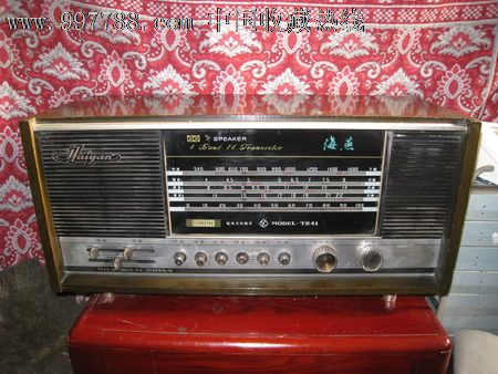海燕4波段14管高级收音机,收音机,晶体管收音机,文革期间(1967年-1976年),家用收音机,台式,海燕,中国大陆,se15281542,零售,七七八八收音机收藏