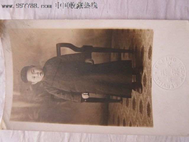 民国燕京奉天小孩穿旗袍照片-价格:550元-se1