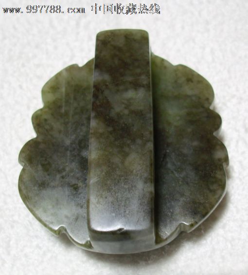 独山玉腰带扣,南阳玉/独山玉,年代不详,杂色独山玉,其他类型,其他图案