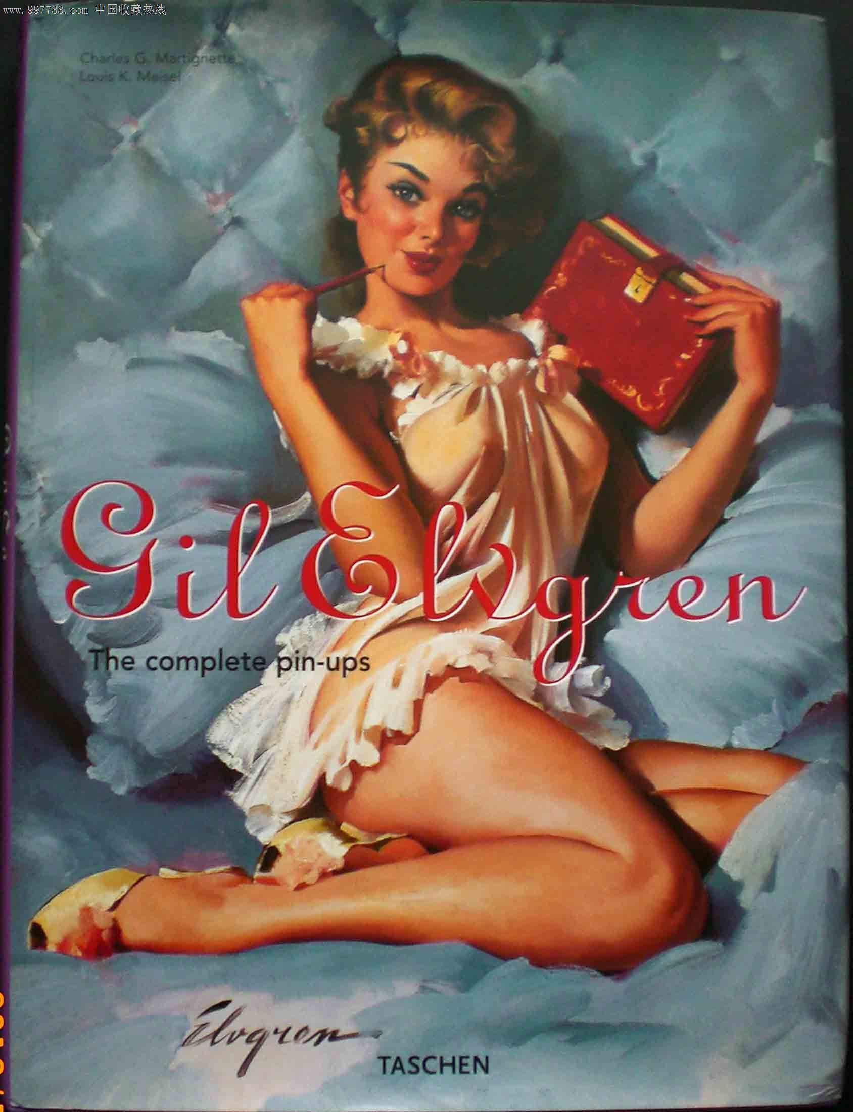 美国30-60年代画集乳胶---非常精美的摩登美女美女(精装.美女有书衣)真空外套画集图片