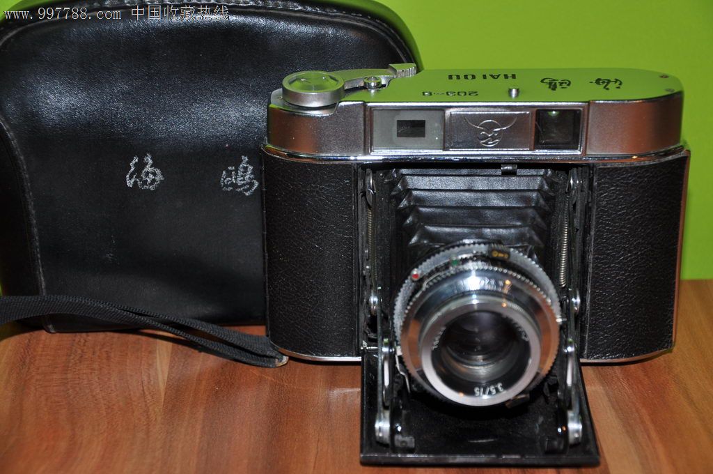 国产老相机收藏海鸥203-B203B,傻瓜机\/胶片相机,折叠风琴机,年代不详,铁皮冲压,上海,中国内地,se15398783,零售,中国收藏热线