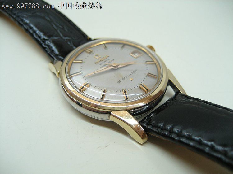 正品二手名表\/欧米茄金肚脐天文台金圈保值\/爱
