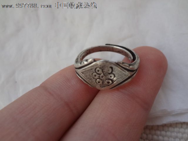 清代银戒指-价格:180元-se15414699-银戒指-零售-中国收藏热线