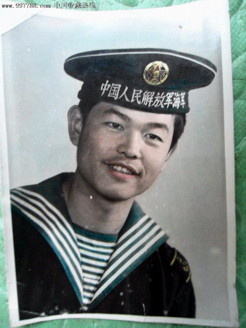 解放军海军帅哥.1,老照片-- 个人照片,老照片,普