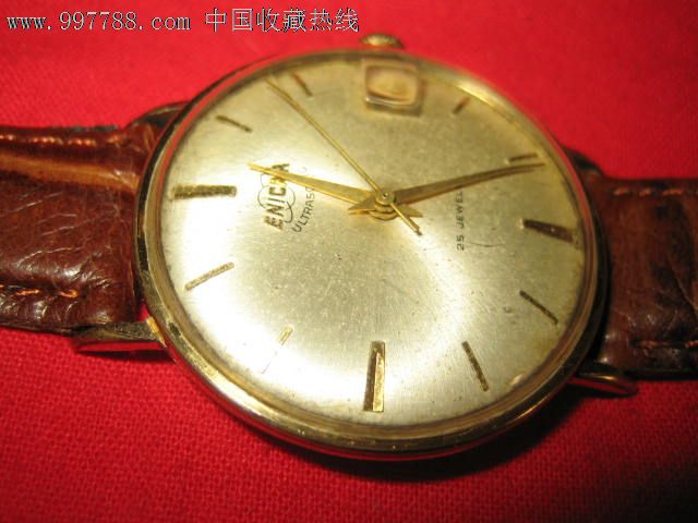 瑞士早期--英纳格包金单历【古董表】,手表\/腕