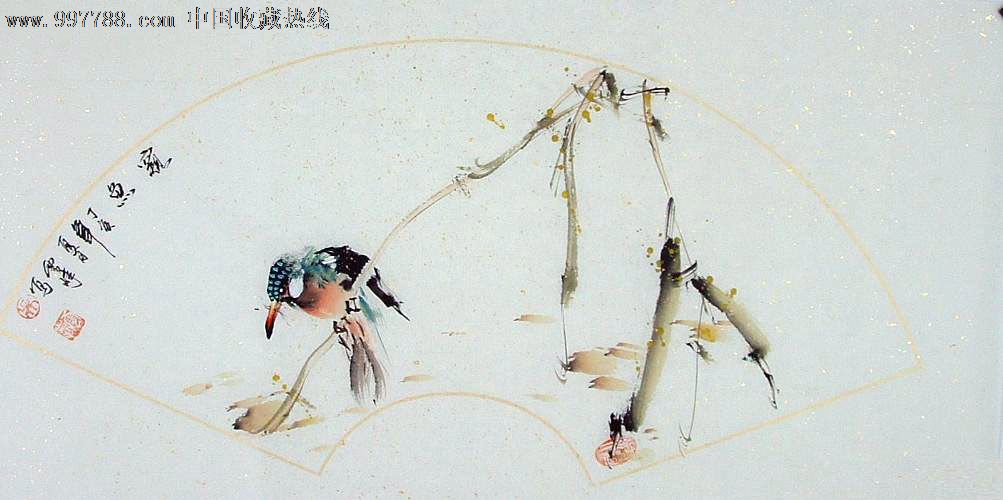 【畫家介紹】:吳云峰--生于1954年,早年拜嶺南派大家趙少昂先生為師,學習國畫,現為江蘇美協會員,江蘇省花鳥畫協會會員,國家一級美術師。作品注重傳統筆墨韻味,又能將新技法融匯其中,畫面清麗雅逸,頗有新氣息,作品曾在日本、新加坡、馬來西亞、臺灣、港、澳等國家和地區展出,被多家文博機構和海內外人士廣泛收藏,受到極高的評價,并多次在全國、省級美展中展出并獲獎。
