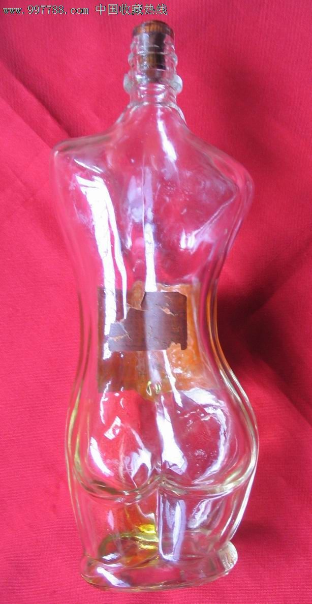 裸体美女头油瓶-日用\/工业商标--se15655901-