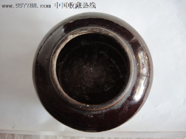 老酱釉罐
