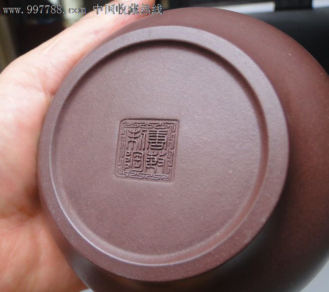 台湾回流最正AAA级猪肝色紫泥顾景舟原样之僧帽【三羊开泰壶】,紫砂壶,年代不详,紫泥,枣红,圆壶,素面,se15712826,零售,中国收藏热线