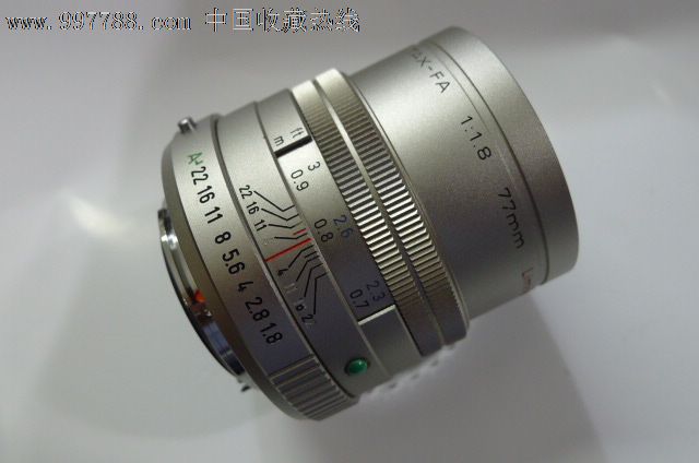 96新宾得宾得银白色77mmf1.8(二公主)4580元!